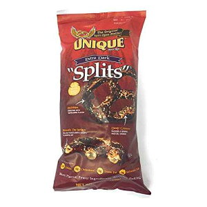 ���j�[�N�ȃG�N�X�g���_�[�N�v���b�c�F���X�v���b�g�A11�I���X�BUnique Pretzels �o�b�O (4 �` 11 �I���X �o�b�O) Unique Extra Dark Pretzel Splits, 11 Oz. Bag (Four - 11 Oz. Bags) by Unique Pretzels