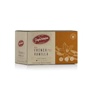 PapaNicholas Coffee Single Serve Coffee Cups Fits Keurig K Cup Brewers, French Vanilla, 12 Count