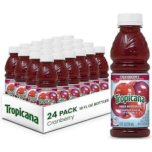 �g���s�J�[�i �N�����x���[ �J�N�e�� �W���[�X�A10 �I���X (24 �p�b�N) Tropicana Cranberry Cocktail Juice, 10 Ounce (Pack of 24)