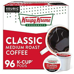 ???? ?? ???, ?? ?? ??? K-? ??, ??? ??? ??, 96?? Krispy Kreme Classic Coffee, Keurig Single Serve K-Cup Pods, Medium Roast, 96 Count
