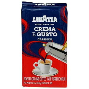 Lavazza Crema e Gusto Ground Coffee, Italian , 8.8-Ounce Bricks ( (pack of 8) Lavazza-q1