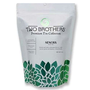 Two Brothers Coffee Roasters Premium Tea Collection Sencha Green - 1/4 lb Two Brothers Premium Teas Two Brothers Coffee Roasters Premium Tea Collection Sencha Green - 1/4 lb