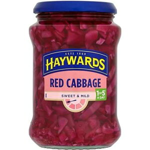�w�C���[�Y �L���x�c - �Ԃ��ĊÂ��ă}�C���h 400g Hayward's Haywards Cabbage - Red Sweet and Mild 400g