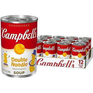 Campbell's Campbell s Condensed Kids Double Noodle Soup, 10.5 oz Can (12 Pack)