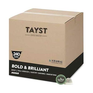 Tayst Coffee Pods, Bold & Brilliant Dark Roast, K Cups Compatible with Keurig Coffee Maker, Sustainable Single Serve, Pack of 240 Tayst Coffee Roaster Tayst Coffee Pods, Bold & Brilliant Dark Roast, K Cups Compati
