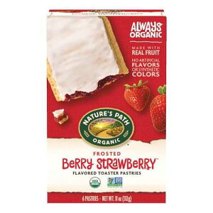 ???? ?? ??? ????? ?? ?? ??? ?????, 11?? (12? ?), ? GMO, ?? ??? ?? Nature's Path Nature�fs Path Organic Frosted Berry Strawberry Toaster Pastries, 11 Ounce (Pack of 12), Non-GMO