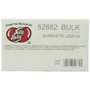 �W�F���[�x���[ �W�F���[�r�[���Y�A�T���L�X�g�������A10�|���h�� Jelly Belly Jelly Beans, Sunkist Lemon, 10-Pound Box