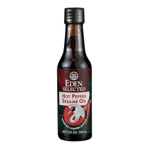 ?? ?? ? ?? ???, 5 ?? - ???? 12?. Eden Foods Hot Pepper Sesame Oil, 5 Ounce - 12 per case.12