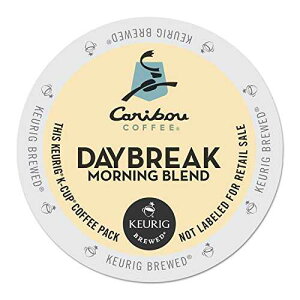 Caribou Coffee Daybreak Morning Blend, K-Cups for Keurig Brewers, 24 Count (Pack of 4)