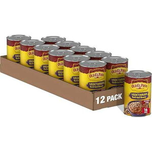 ?? ? ?? ?? ????? ?, 16?? (12? ?) Old El Paso Vegetarian Refried Beans, Meal Prep, Good Source of Fiber, 16 oz (Pack of 12)