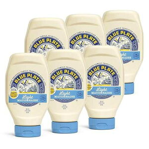 ?? ???? ??? ????, 18?? ?? ? (6? ?) Blue Plate Light Mayonnaise, 18 Fl Oz Squeeze Bottle (Pack of 6)