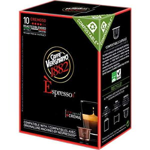 �J�t�F �x���j���[�m �G�X�v���b�\ �N�����[�\ 3�p�b�N×10�J�v�Z�� Caffe' Vergnano 1882 Caffe Vergnano spresso Cremoso 3 packs x 10 Capsules