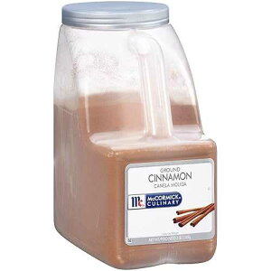 McCormick Culinary Ground Cinnamon, 5 lb - One 5 Pound Container of Bulk Pure Ground Cinnamon Powder, Perfect in Baking Cakes, Cookies, Pies, Custards, Puddings and More McCormick Culinary Ground Cinnamon, 5 lb - O