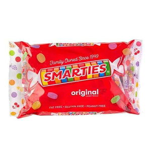 Smarties Candy Bulk Rolls Original Flavor - Gluten & Vegan Free - Classic Sweetness From Family Owned Company Since 1949, Peanut & Dairy Free - Perfect Halloween Candy - 16 oz Bag (Pack of 1) Smarties Candy Bulk
