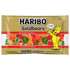 ??? ???? ?? ??, 14?? (12? ?) HARIBO Gummi Candy, Original Goldbears, 14 Ounce (Pack of 12)