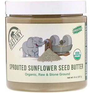 Windy City Organics Dastony ����q�}������q�o�^�[ - 8 �I���X Windy City Organics Dastony Sprouted Sunflower Seed Butter - 8 oz