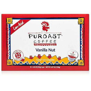 ???? ??? ?? ?? ?? ?, ??? ?? ?, ????, ??? 2.0 ?? ??? ?? (12??) Puroast Coffee Puroast Low Acid Coffee| Vanilla Single Serve Pods | Medium Roast | High Antioxidants & High pH |