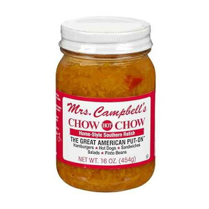 Mrs. Campbell�fs Chow Chow, Hot Chow Chow, 16 oz GOLDING FARMS Mrs. Campbell s Chow Chow, Hot Chow Chow, 16 oz