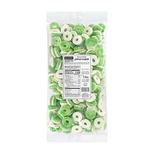 ??? ?? ?, 2.27kg Kervan Candy Bebeto Apple Rings - Fruity, Soft, Sweet & Sour Gummy Ring Candy Bulk for Kids, Gift Snacks and Parties - Apple Gummies Big Party Size Bag (5 lbs)