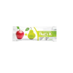 That's It �t���[�c�o�[ �����S�Ɨm�� 24���� (2�P�[�X) That's It Fruit Bars, Apple and Pear, Pack of 24 (2 Cases)
