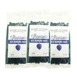 ?? ???? ?? - 3? ? - ??? ??? ?? ?? ???? - ?? ??? ?? ??? ?? ? ???? ? ??? ?? ?? - ? 1 1/2??? Bricktown Goods Blue Raspberry Licorice Twists Pack of 3 - Old Fashioned