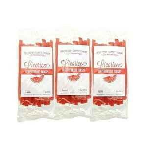 ?? ?? - 3? ? - ??? ??? ?? ?? ???? - ?? ??? ?? ??? ?? ? ???? ? ??? ?? ?? - ? 1 1/2??? Bricktown Goods Watermelon Licorice Twists Pack of 3 - Fat-Free Old Fashioned Gour