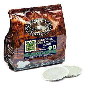 ??? ?? ?? ?? ??? ?? ??? ??? ?? ?? ?, 54?? Baronet Coffee Pods [Organic Small Village-54 Pods] Single Cup Use Like Senseo - 3 Bags of 18 Single Serve 8 Gram, Regular Strength, Medium Roast