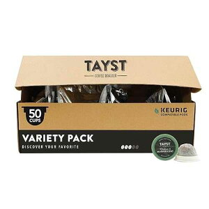 ???? ?? ?? | 50?? ?? ?? | 100% ??? ??? ?? ?? ?? ?? | ??? ??? ?? ?? Tayst Coffee Roaster Tayst Coffee Pods, Variety Pack Assortment, K Cups Compatible with Keurig Coffee Maker,