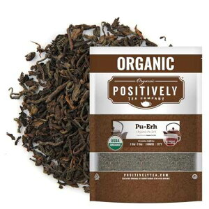 Organic Positively Tea Company, Pu-Erh Tea, Loose Leaf, 16 Ounce