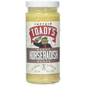 Captain Toady's Hardy Horseradish Sauce (8 oz.)