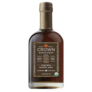 ??? ??? ?? ?? ?? ??? ??? ?? 750ml (25 fl oz) Crown Maple Bourbon Barrel Aged Organic Maple Syrup, 25 Fl Oz, Pancakes, Flavor Cocktails, Marinades and Sauces