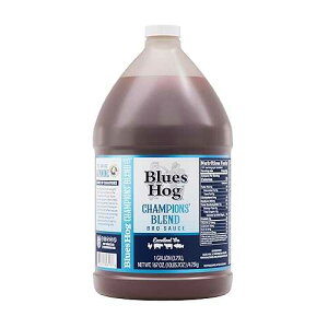 Blues Hog Champions' Blend Barbeque Sauce, Sweet, Smokey & Tangy BBQ Sauce, Gluten-Free, Made in the USA, 64 oz Blues Hog Champions' Blend Barbeque Sauce, Sweet, Smokey & Tangy BBQ Sauce, Gluten-Free, Made in