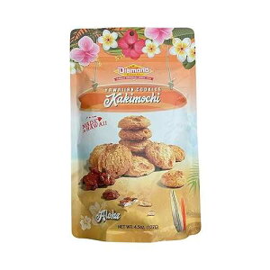 �n���C�A���N�b�L�[ �������� 4.5�I���X (127g) Diamond Bakery Hawaiian Cookies, Kakimochi 4.5 ounce (127g)
