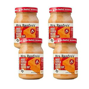 Mrs. Renfro�fs Ghost Pepper Nacho Cheese Dip ? Gluten Free (16-oz. jars, 4-pack) Mrs. Renfro's Mrs. Renfro s Ghost Pepper Nacho Cheese Dip Gluten Free (16-oz. jars, 4-pack)