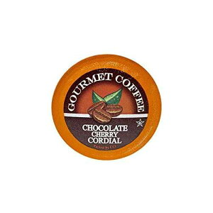 ?? ?? ?? ? (??? ?? ???, 35??) Gourmet Coffee Chocolate Cherry Cordial Flavored Coffee Pods - 35 Count Gourmet Single Serve Cups Compatible with Keurig Brewers - Rich, Fruity Medium Roast