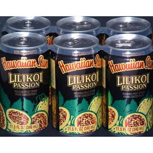 �n���C�A���T�� �����R�C �p�b�V�����W���[�X (12��) Hawaiian Sun Lilikoi Passion Juice (12 Cans)