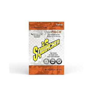 Sqwincher Fast Pack Liquid Concentrate Tea Flavored Low Calorie Low Sodium Electrolyte Replenishment Hydration Drink Mix Just Add Water to Pouch .6 oz Packet (4 Packs of 50) Sqwincher Fast Pack Liquid Concentrate Tea Fl