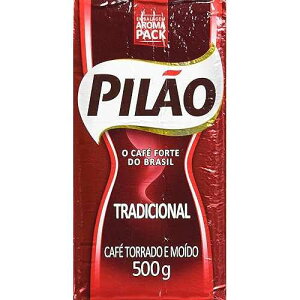 ?? ??? ?? ???? - ?? ??? ? ??? - ??? 17.60?? (500g) - ??? ?? - (6?) Pilao Coffee Rost and Ground - Cafe Torrado e Moido - Pilao, 1.1 Pound (Pack of 6)