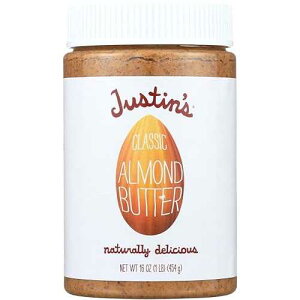 Justin's �i�`������ �N���V�b�N �A�[�����h�o�^�[ 16 �I���X �W���[(3����) Justin's Natural Classic Almond Butter 16 oz. Jar (Pack of 3)
