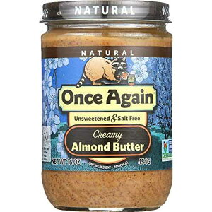 �����X �A�Q�C�� �i�b�c�o�^�[ (C) �A�[�����h Btr Smth Ns 16 �I���X (6 �p�b�N) Once Again Nut Butters (C) Almond Btr Smth Ns 16-Ounce (Pack of 6)
