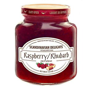 ���� Scandinavian Delights Raspberry/Ruhubarb Spread Preserves (Raspberry/Ruhubarb, 13.4 Ounce)