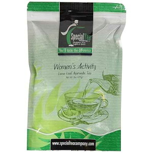 �X�y�V�����e�B�[���[�Y���[�t�e�B�[�A���������A�N�e�B�r�e�B�A�[�������F�[�_�A8�I���X Special Tea Loose Leaf Tea, Womens Activity Ayurvedic, 8 Ounce