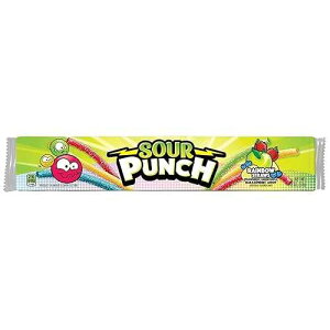 ?? ?? ???? ??? ??, 2?? (56.7g) - ???? 288? Sour Punch Rainbow Straws Candy, 2 Ounce -- 288 per case.