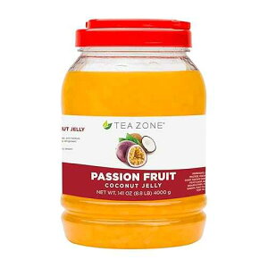 ? ? 3.86kg ?? ??? ??? ?? Tea Zone B2007 Passion Fruit Coconut Jelly - Jar (8.8 lbs)