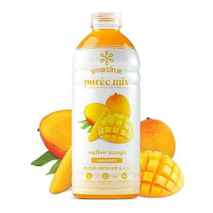 ?????? ??? ?? + ??, 100% ?? ?? ??, Non-GMO, ????, ?? - 1.42?? Smartfruit Mellow Mango + Immunity ? 100% Real Fruit Puree with Mango, Banana, Apple & Pineapple ? Great for Smoothies,