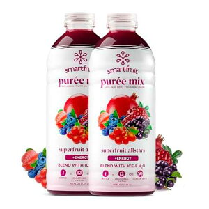 ?????? ????? ???? + ??, 100% ?? ?? ??, Non-GMO, ????, ?? - 1.42?? Smartfruit Superfruit All-Stars + Energy ? 100% Real Fruit Puree with Blueberry, Pomegranate, Acai & Goji Berries ?