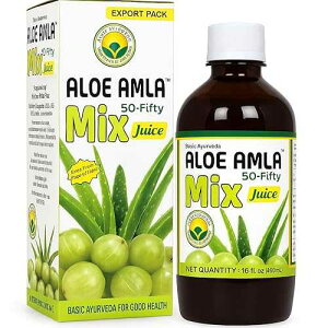 ??? ????? ???-?? ?? ??, 2? ?, 480ml, ??? ??-???? ?? ??, ??? ?? ????? ?? ???, ??? ?? Basic Ayurveda Aloe Amla Mix Juice | Blend of Aloe Vera & Amla Fruit | First