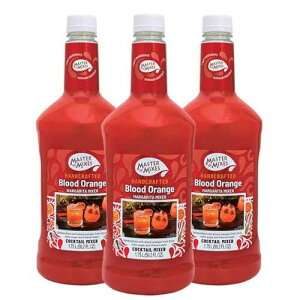 ??? ?? ??? ??? ??? ???? ?? ??, ?? ?? ??, 1.75?? ? (1.75L), 3? ? MASTER OF MIXES Blood Orange Margarita Drink Mix, Ready to Use, 1.75 Liter Bottle (59.2 Fl Oz), Pack of 3