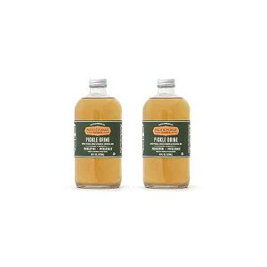 �s�N���X �u���C�� (2 �p�b�N) - �X�p�C�V�[�ȃs�N���X �W���[�X 16 �I���X Pacific Pickle Works Pickle Brine (2-pack) - Spicy pickle juice 16oz