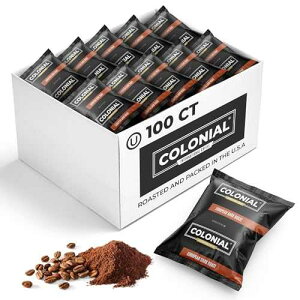 ???? ?? ??, ?? ?? ?? ?, ???? ?? ??? ??, ?? ?? ???? ?? ?? ?? ?, (2.5?? ?, 100?) COLONIAL INTERNATIONAL COFFEE Colonial Coffee 100 Count Single Pot Coffee Packets ? 100%